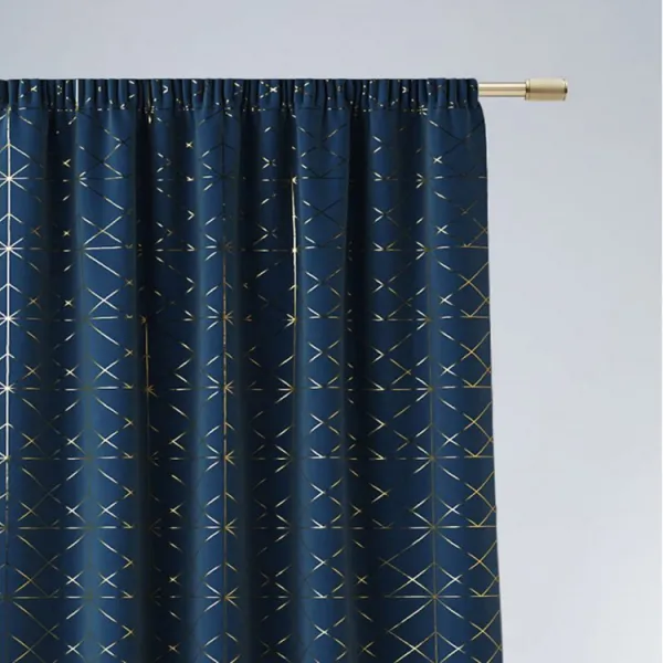 Luxusnýzávesvnádhernejkombináciígranatovejazlatejfarby140x260cmsozavesenímnariasiacupásku