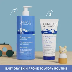 Uriage Xemose C8+ Bébé upokojujúci balzam pre suchú až atopickú pokožku pre deti od narodenia 200 ml