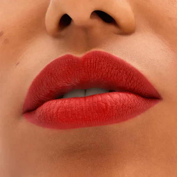 MAC Cosmetics Locked Kiss 24h Lipstick dlhotrvajúci rúž s matným efektom odtieň Gutsy 1,8 g