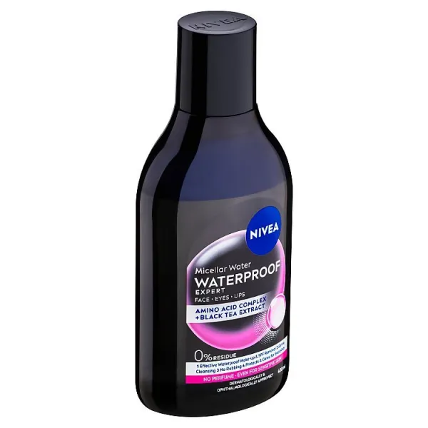 Nivea Waterproof Expert dvojfázová expertná micelárna voda 400 ml