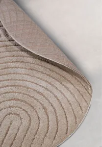 Koberec Elle Decoration New York Panglao taupe kruh