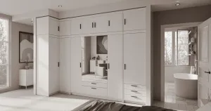 ArtLemp Šatníková skriňa ELLEN 3D | biela