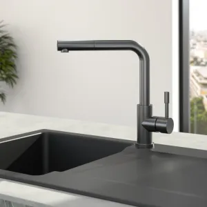VILLEROY & BOCH VILLEROY & BOCH - Drezová batéria Steel Shower Antracit 96970105