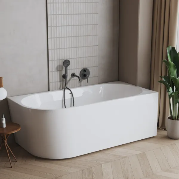 INVENA - Vaňová batéria, podomietková, 2-F, DAFNI CZAR BS-88-W04-A