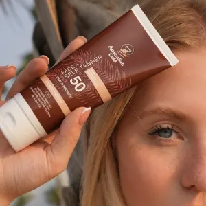 Australian Gold Face + Self Tanner samoopaľovací krém na tvár SPF 50 88 ml