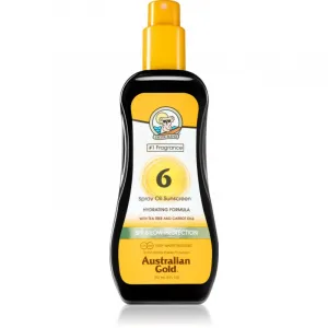 Australian Gold Spray Oil Sunscreen telový olej v spreji proti slnečnému žiareniu SPF 6 237 ml