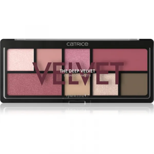 Catrice The Deep Velvet paletka očných tieňov 9 g