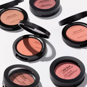 Catrice Soft Blur Powder Brush púdrová lícenka s matným efektom odtieň 010 Lychee Lush 5 g