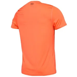 Under Armour HEATGEAR FITTED Pánske tričko, oranžová, veľkosť S
