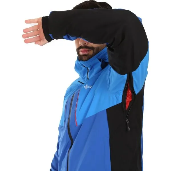 KILPI TONNSI Pánska lyžiarska bunda, modrá, veľkosť