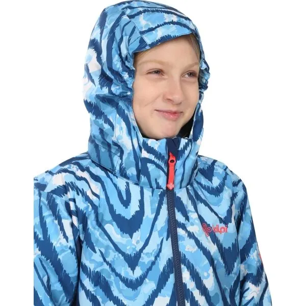 KILPI SAMARA Dievčenská lyžiarska bunda, tmavo modrá, veľkosť