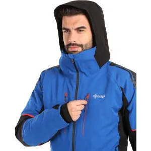 KILPI TURNAU Pánska lyžiarska bunda, tmavo modrá, veľkosť