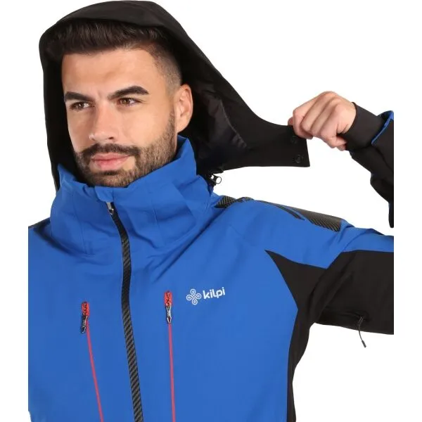 KILPI TURNAU Pánska lyžiarska bunda, tmavo modrá, veľkosť