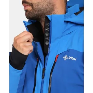 KILPI HYDER Pánska lyžiarska bunda, tmavo modrá, veľkosť