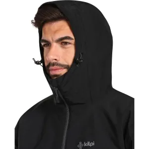 KILPI FLIP Pánska lyžiarska bunda, čierna, veľkosť