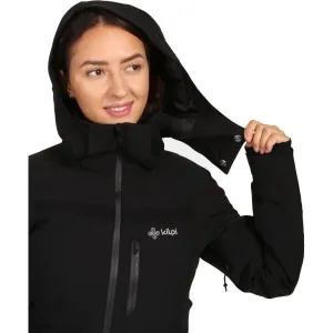 KILPI VALERA Dámska lyžiarska bunda, čierna, veľkosť