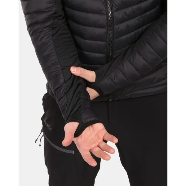 KILPI ACTIS Pánska zateplená bunda, čierna, veľkosť