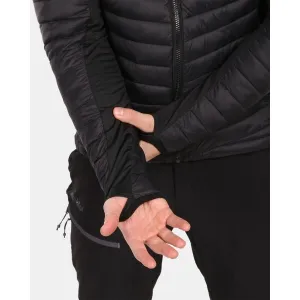 KILPI ACTIS Pánska zateplená bunda, čierna, veľkosť