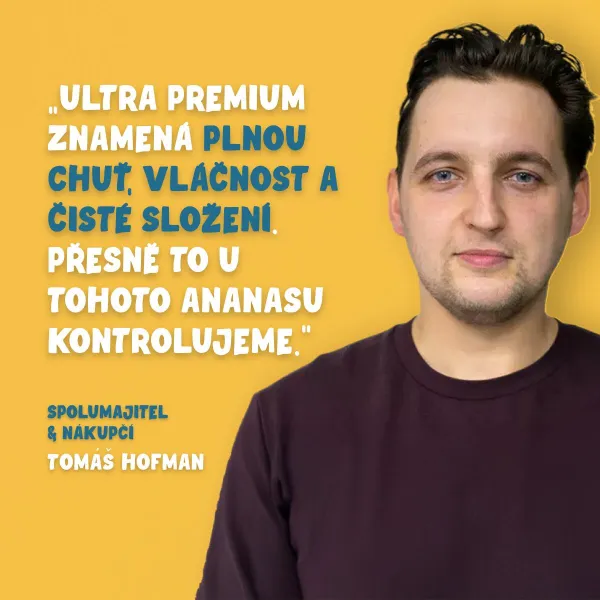 Ananás sušený Ultra Premium váha 1kg