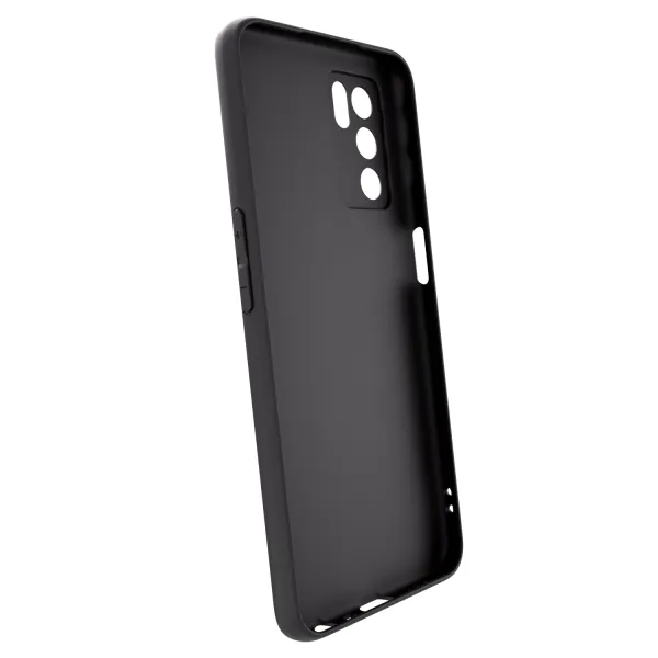 Silikónový čierny obal pre OPPO A16 - Throw UP