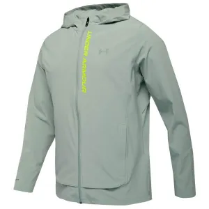 Under Armour OUTRUN THE STORM JACKET Pánska bunda, zelená, veľkosť L