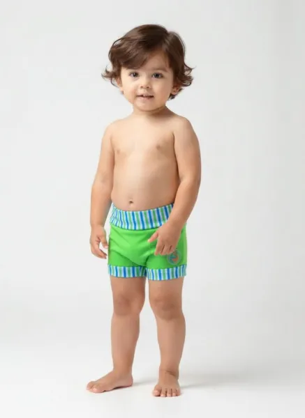 Aquakiddo swim nappy neon green s