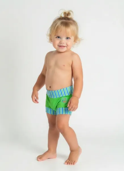Aquakiddo swim nappy neon green s