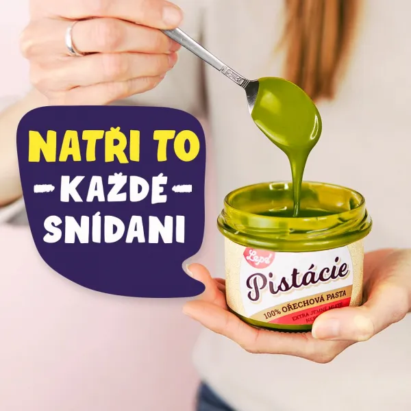 Pistáciové maslo váha 200g