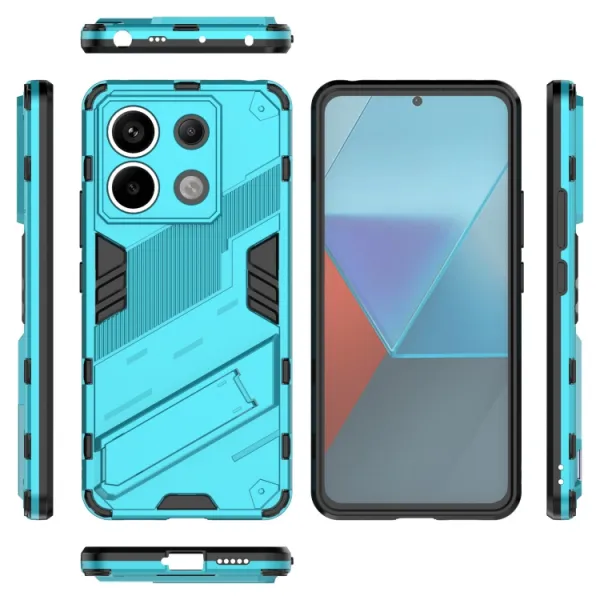 BIB Ochranný kryt pre Xiaomi Redmi Note 13 Pro 5G / Xiaomi Poco X6 5G modrý