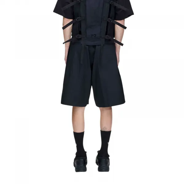 adidas Y-3 Utility Wide-Leg Shorts "Black" (KD3993)
