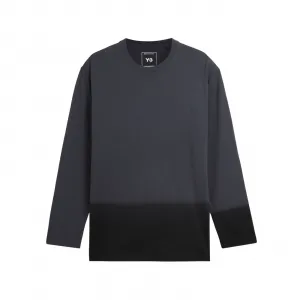 adidas Y-3 Dipped Longsleeve Top "Night Grey" (KQ9780)
