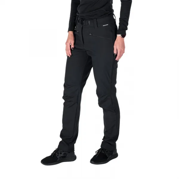 Dámske turistické softshellové nohavice NORTHFINDER MAYRA-269black