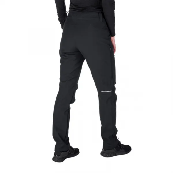 Dámske turistické softshellové nohavice NORTHFINDER MAYRA-269black