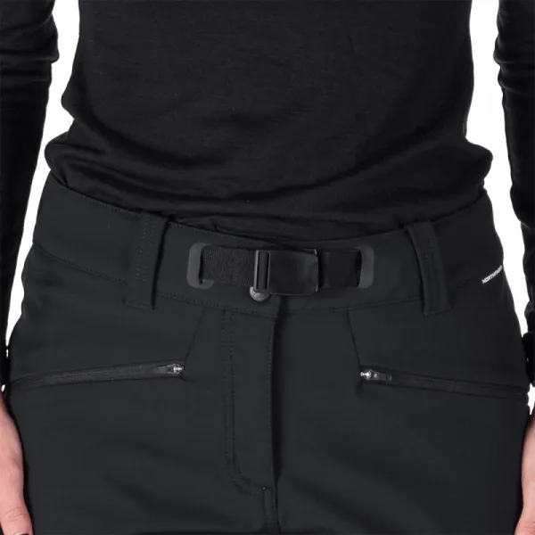 Dámske turistické softshellové nohavice NORTHFINDER MAYRA-269black