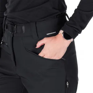 Dámske turistické softshellové nohavice NORTHFINDER MAYRA-269black