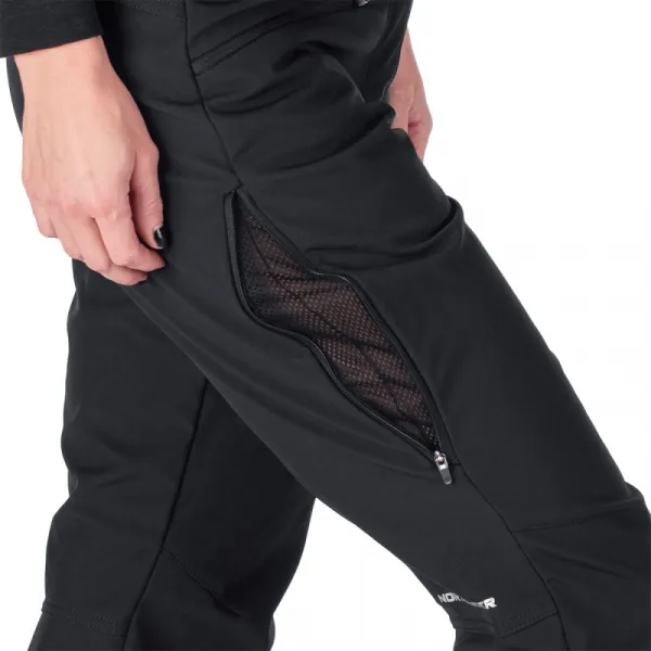 Dámske turistické softshellové nohavice NORTHFINDER MAYRA-269black