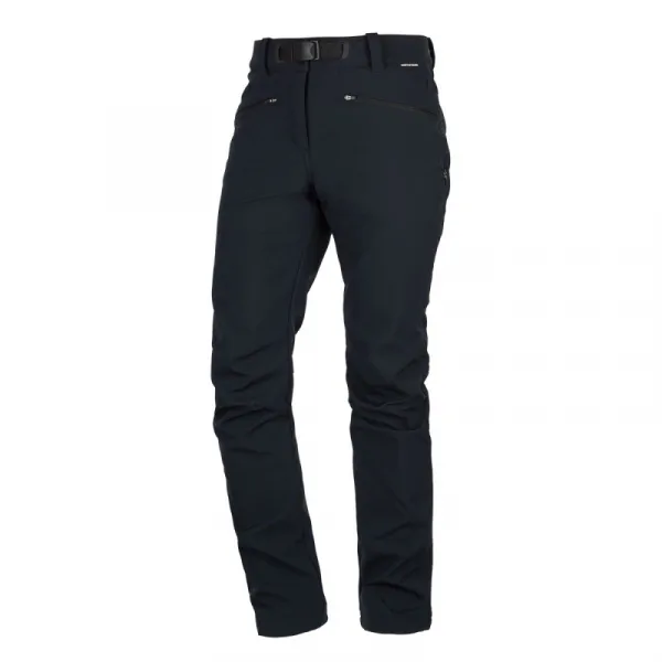 Dámske turistické softshellové nohavice NORTHFINDER MAYRA-269black