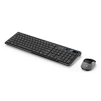 GENIUS set klávesnice + myš SlimStar 8230, Bezdrátový set, CZ+SK, černá
