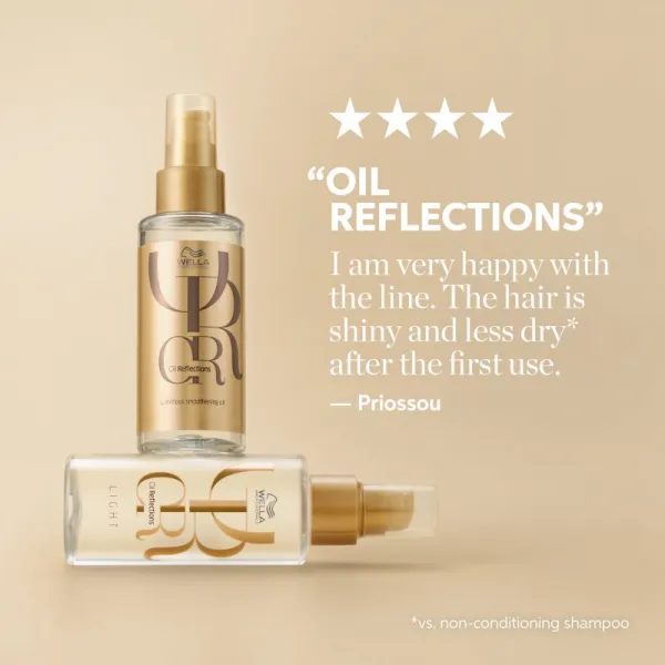 Wella Professionals Oil Reflections uhladzujúci olej na lesk a hebkosť vlasov 30 ml