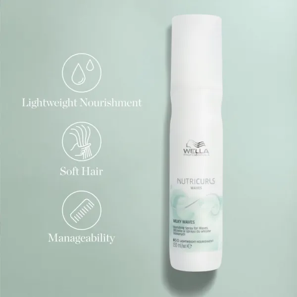 Wella Professionals Nutricurls Waves hydratačný sprej na vlasy pre vlnité vlasy 150 ml