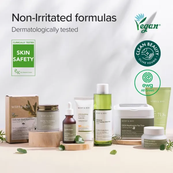 Mary&May Cica Soothing upokojujúci a ochranný krém SPF 50+ 50 ml