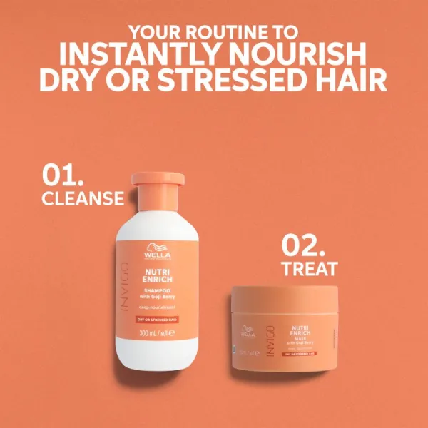 Wella Professionals Invigo Nutri-Enrich šampón pre suché a poškodené vlasy 1000 ml