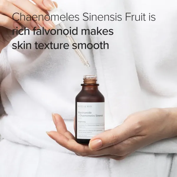 Mary&May Niacinamide + Chaenomeles Sinensis regeneračné a rozjasňujúce sérum pre obnovu kožnej bariéry 30 ml