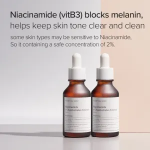 Mary&May Niacinamide + Chaenomeles Sinensis regeneračné a rozjasňujúce sérum pre obnovu kožnej bariéry 30 ml