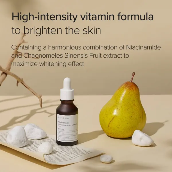 Mary&May Niacinamide + Chaenomeles Sinensis regeneračné a rozjasňujúce sérum pre obnovu kožnej bariéry 30 ml