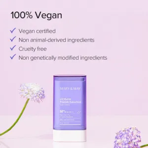 Mary&May Peptide Bakuchiol Sun Stick opaľovací krém v tyčinke s protivráskovým účinkom SPF 50+ 18 g
