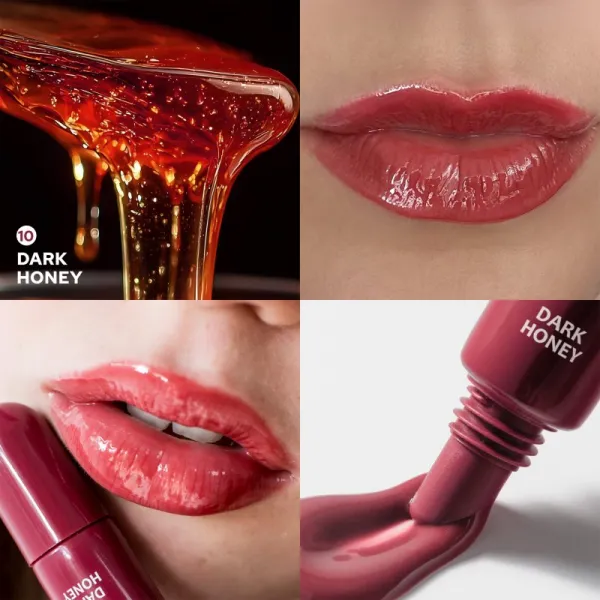 Dermacol Lip Treat hydratačný lesk na pery odtieň 10 Dark Honey 10 ml