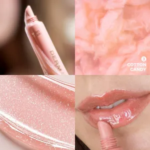 Dermacol Lip Treat hydratačný lesk na pery odtieň 3 Cotton Candy 10 ml