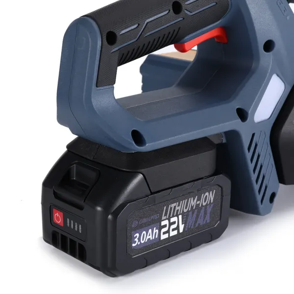 Bezuhlíková AKU reťazová píla Drillpro 12" 30Cm vhodná pre batérie Makita 18V. 3 x reťaz 2 x baterie 3Ah 22V 1 x lišta,