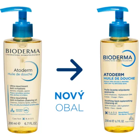 BIODERMA Atoderm Sprchový olej 200 ml